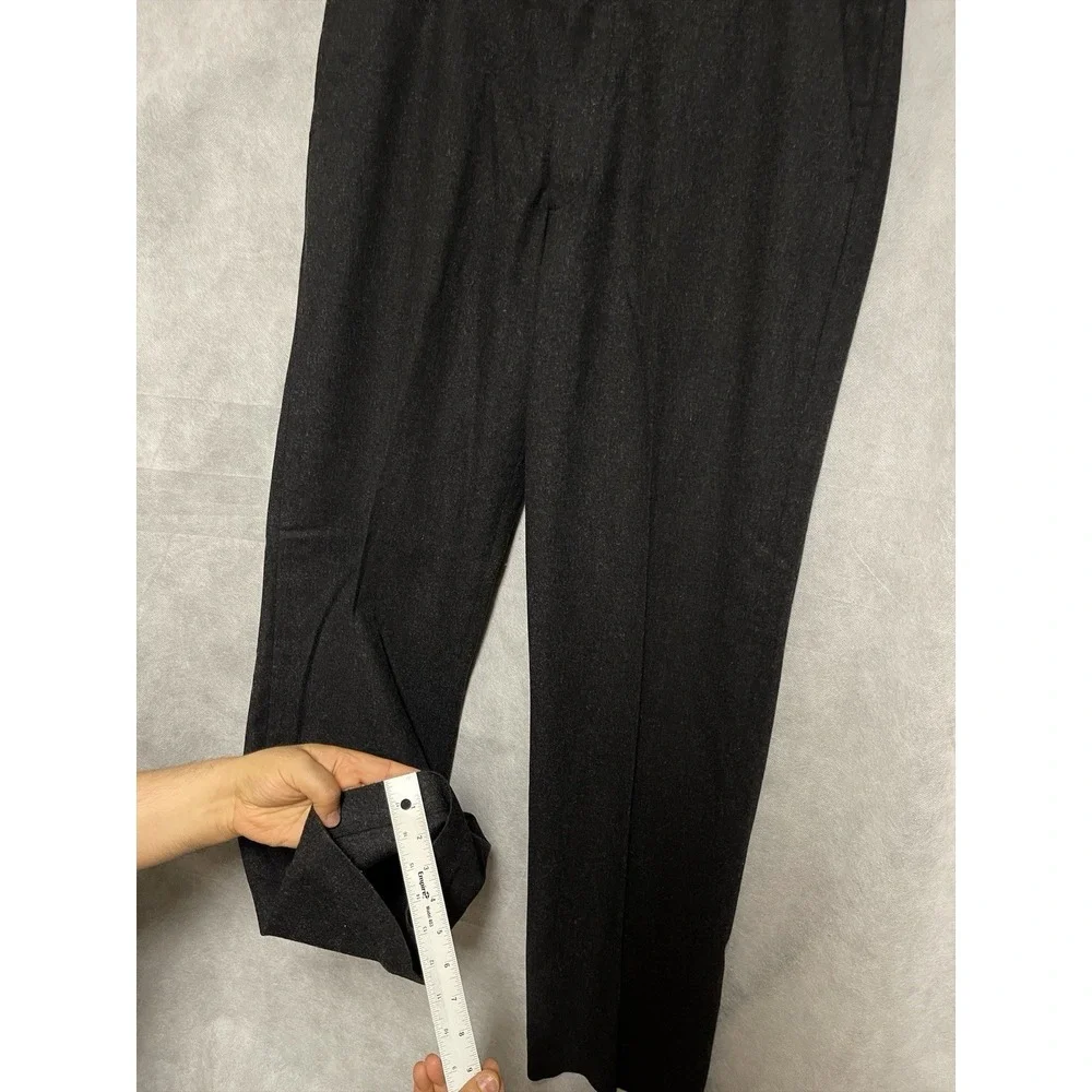 Banana Republic Pants Men 36X34 Charcoal Gray Dawson Winter Flannel Dress Luxury